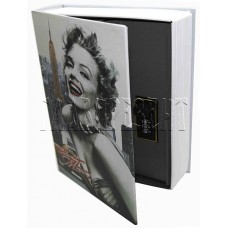 Книжка-сейф Marilyn Monroe / Мэрилин Монро, высота 18см, KS_MONROE18