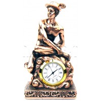 Часы декоративные ГЕРМЕС (Бог торговли) высота 13 см